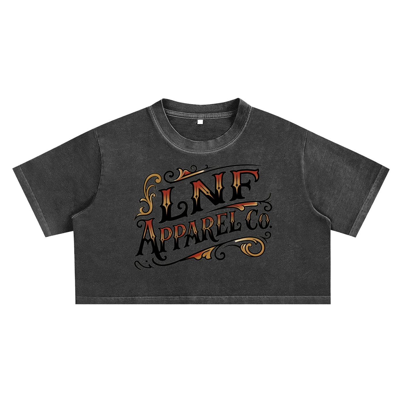 Muscle Mami Snow Washed Crop Top