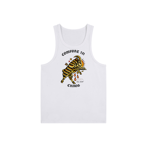 COMFORT IN CHAOS slim fit muscle tank