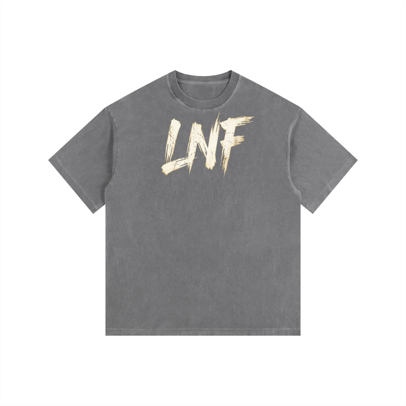 Crane Vintage Washed Oversized Cotton T-Shirt